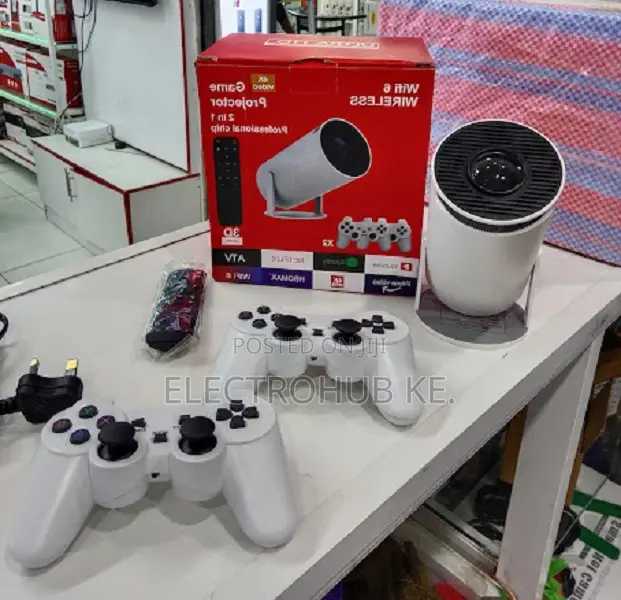 Hy300 Pro Gaming Projector 2 In 1 Android Plus Gaming Console