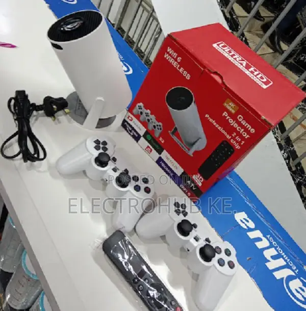 Smart Home Android.13 Gaming Projector Hy300 Pro - Gaming Controllers.