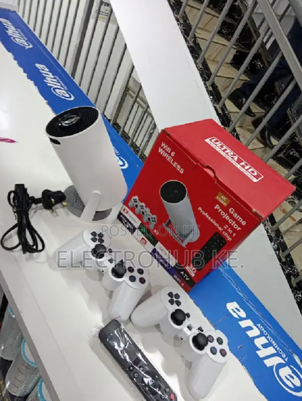 Smart Home Android.13 Gaming Projector Hy300 Pro - Gaming Controllers.