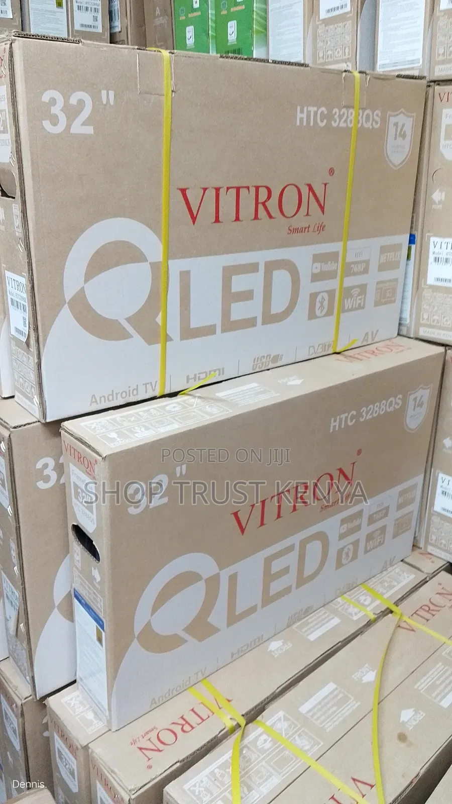 Vitron 32 Inch Qled Smart Tv With Bluetooth