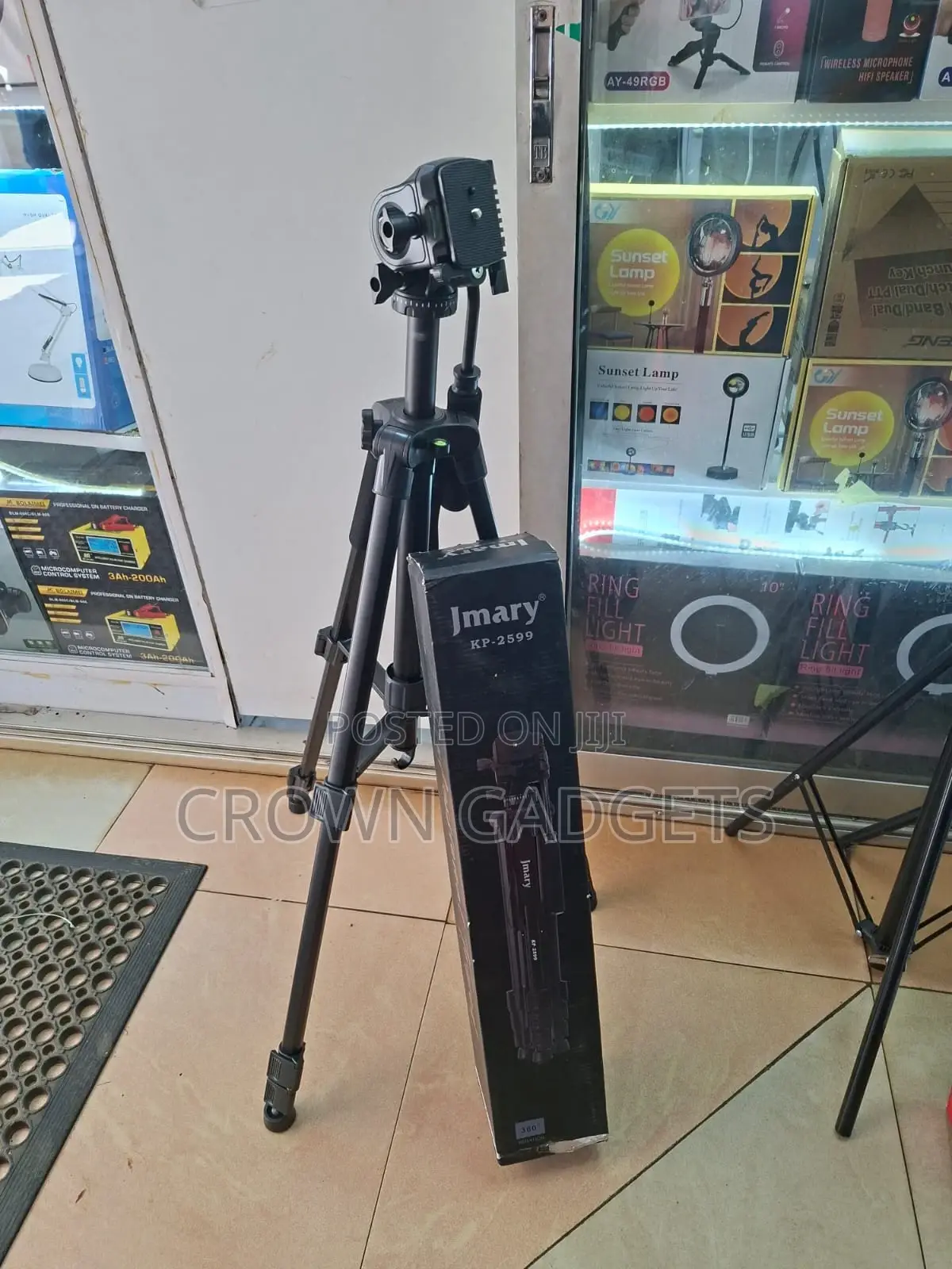 Professional Video Tripod Jmary Kp-2599 With Monopod