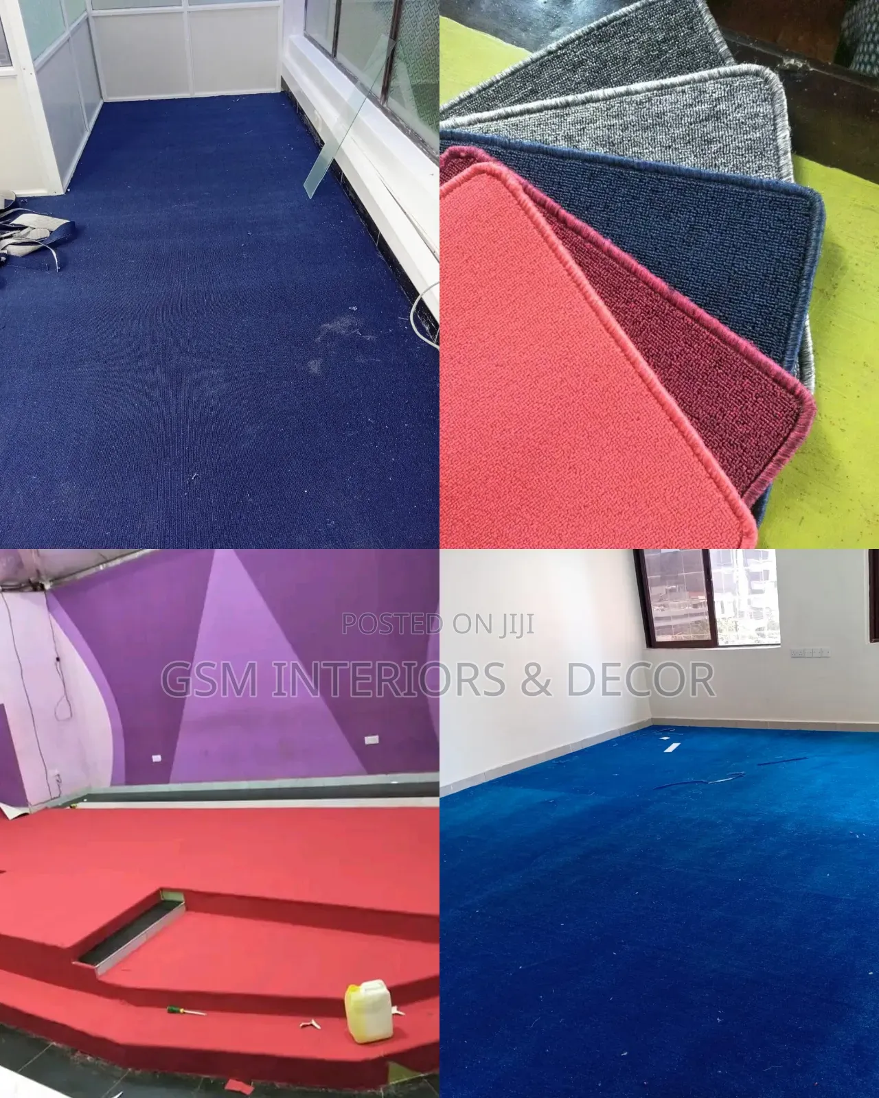 Wall to Wall Office Carpets Neatly Woven