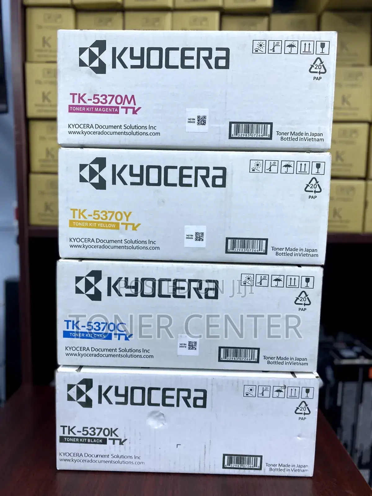 Ecosys Pa3500cx Original Toners Tk 5370 Yield Upto 7,000 Pages