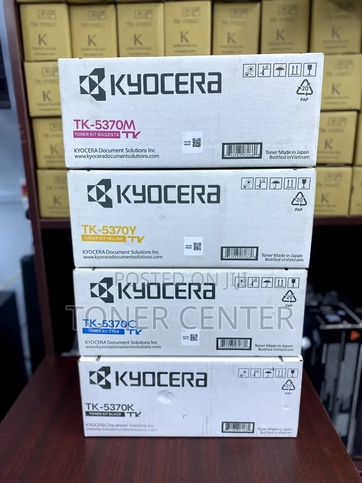 Ecosys Ma3500cix Toner Tk 5370 Cyan Yield Upto 7,000 Pages