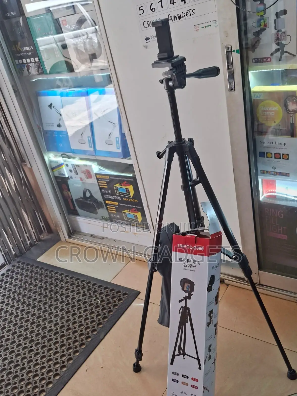 Tripod-3366 Lightweight Camera Stand for Vlogging Photography