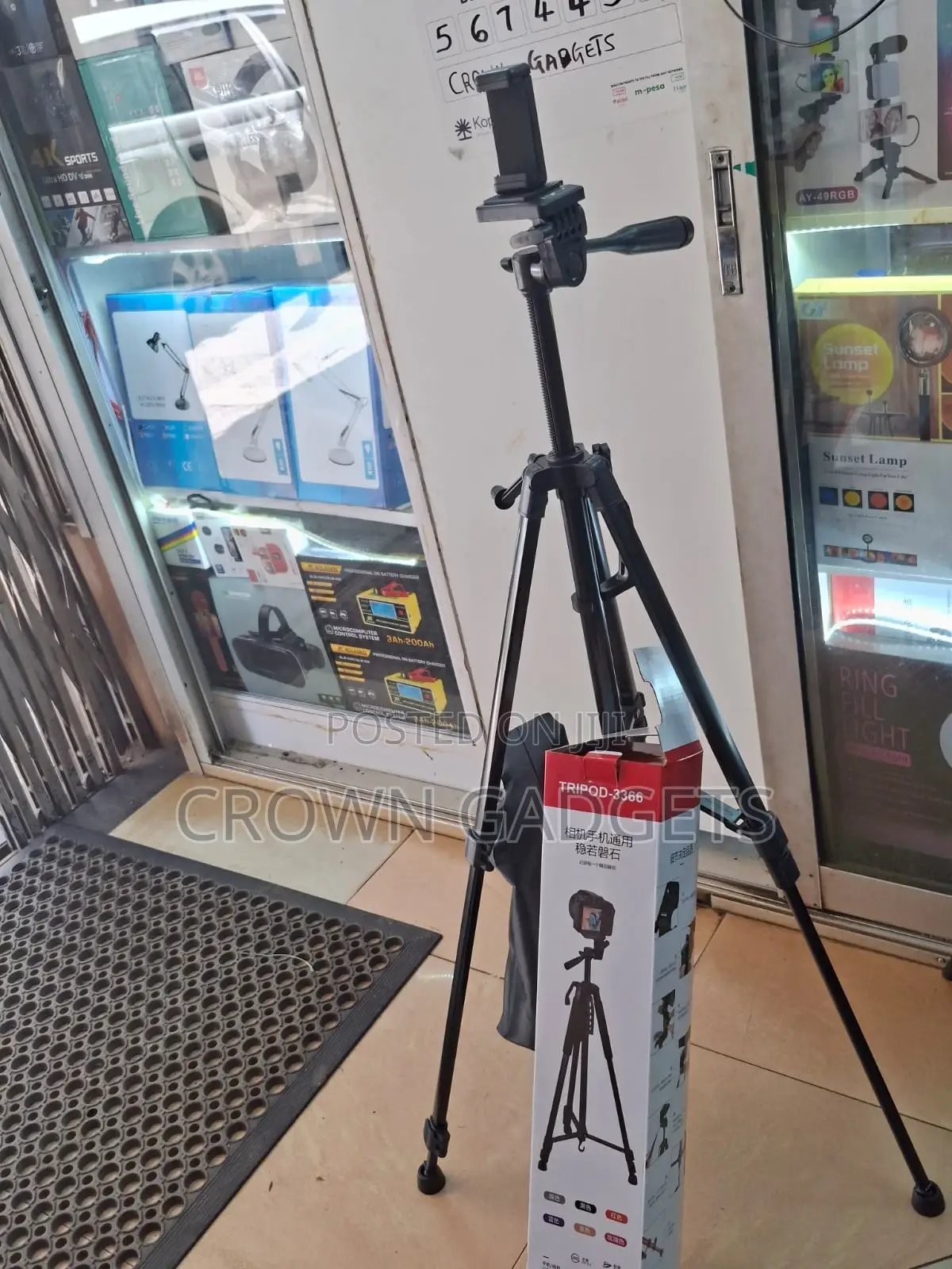 Tripod-3366 Lightweight Camera Stand for Vlogging Photography