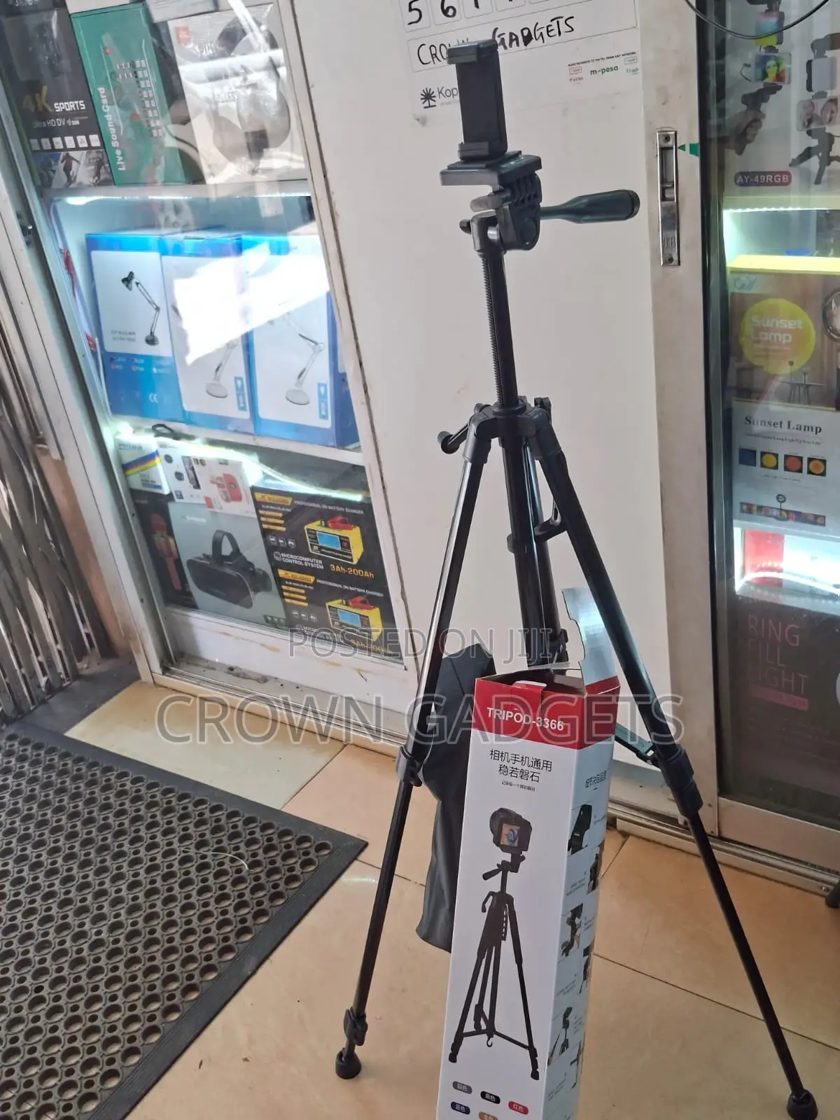 Universal Tripod-3366 Tripod for Mobile Phones Digital Cameras