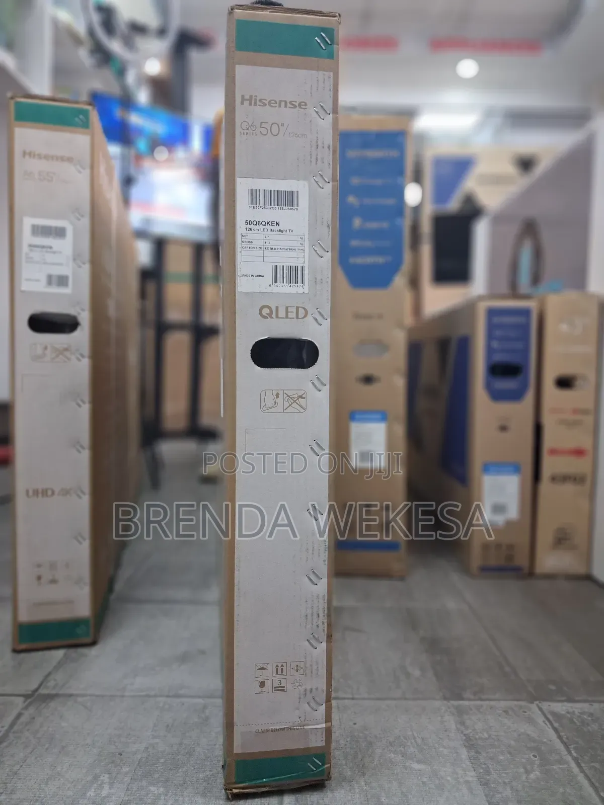 Hisense 50'-q6qken 2025,2026 Model Smart Tv