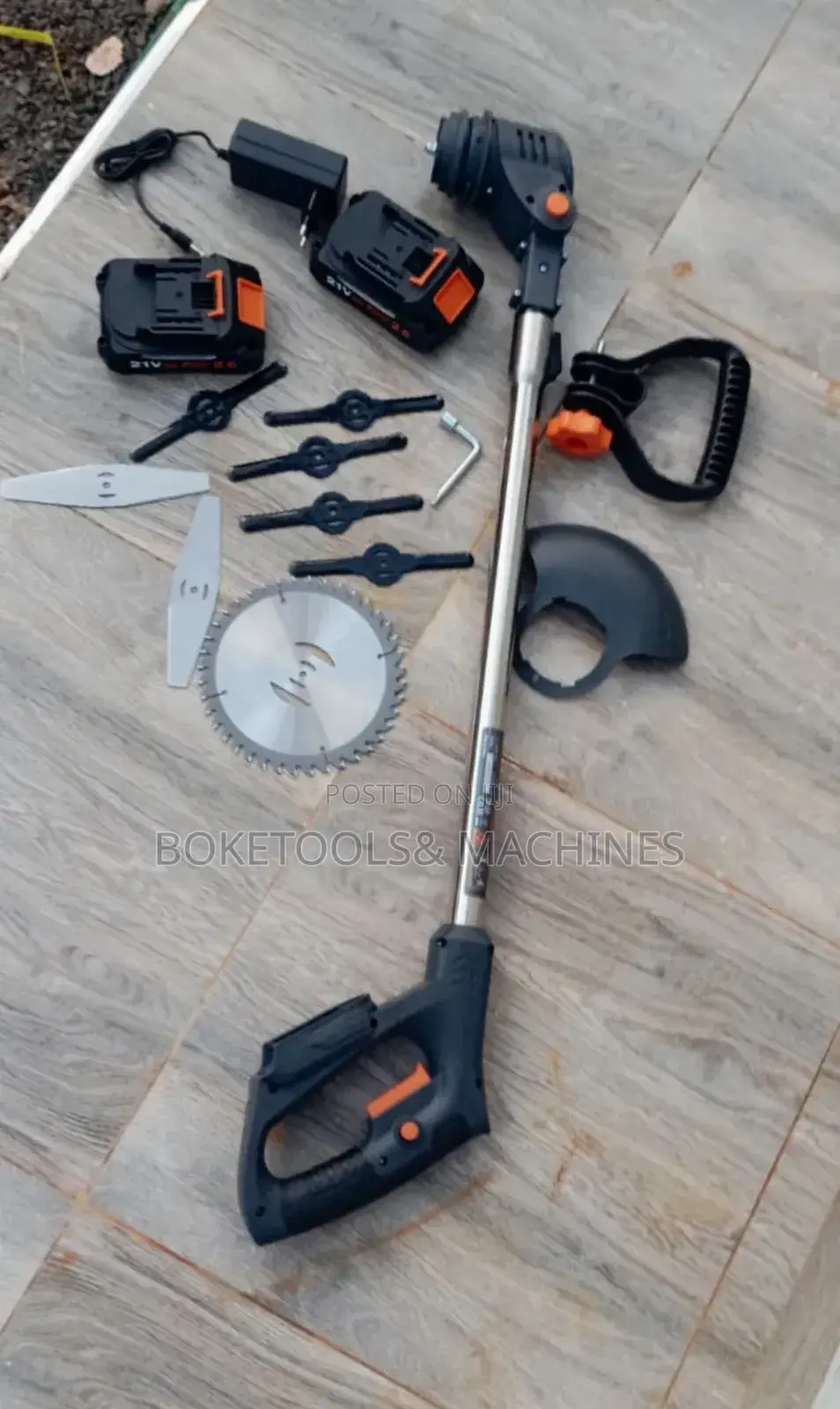 Kzubr Cordless Brush Cutter