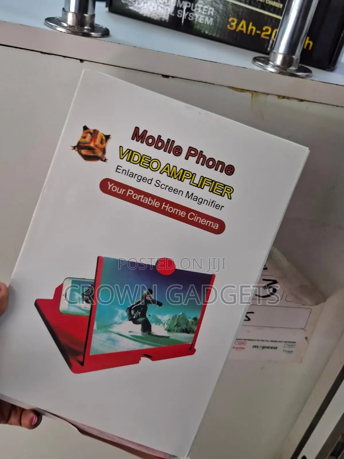 Mobile Phone Screen Magnifier 2–4x Video Amplifier