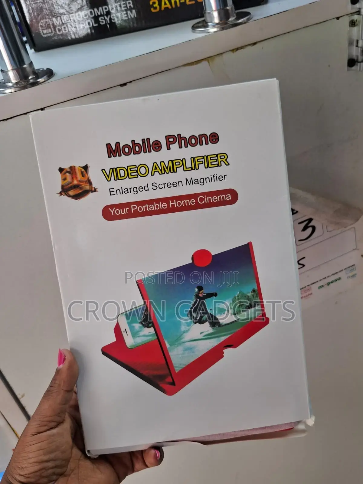 Portable Phone Video Amplifier Home Cinema Screen
