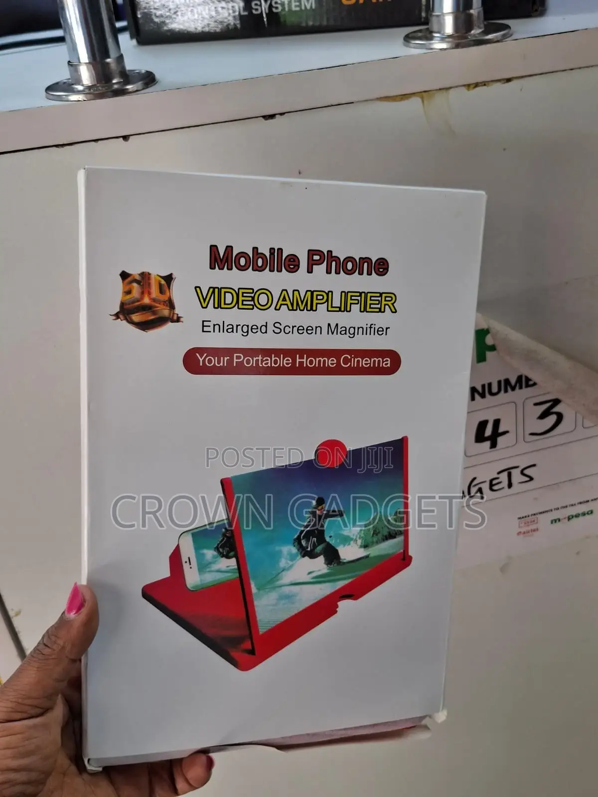 Portable Phone Video Amplifier Home Cinema Screen