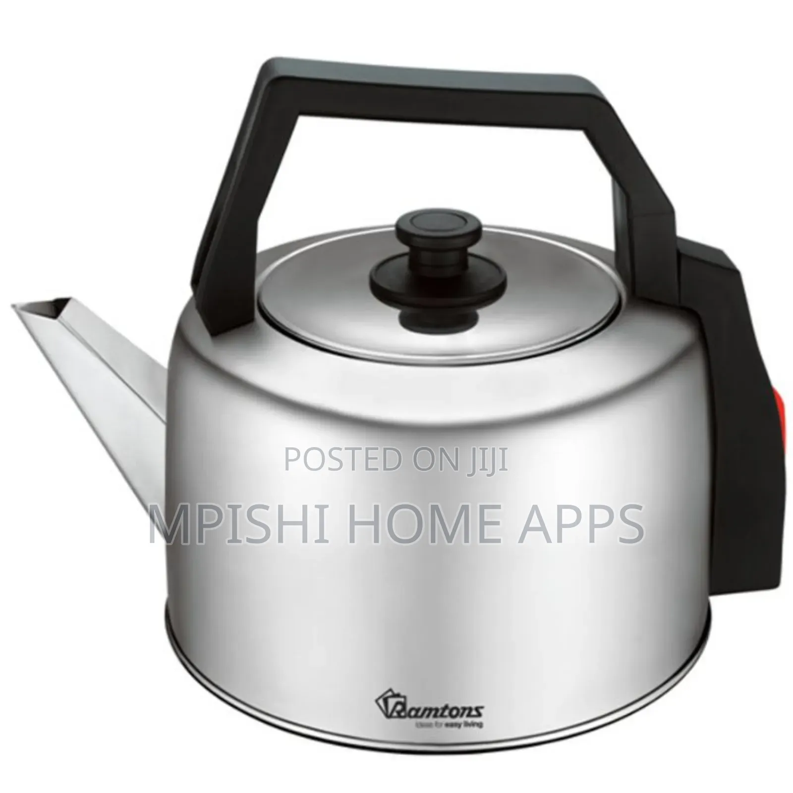 Traditional Electric Kettle 5 Liters Stainless Steel- Rm/464