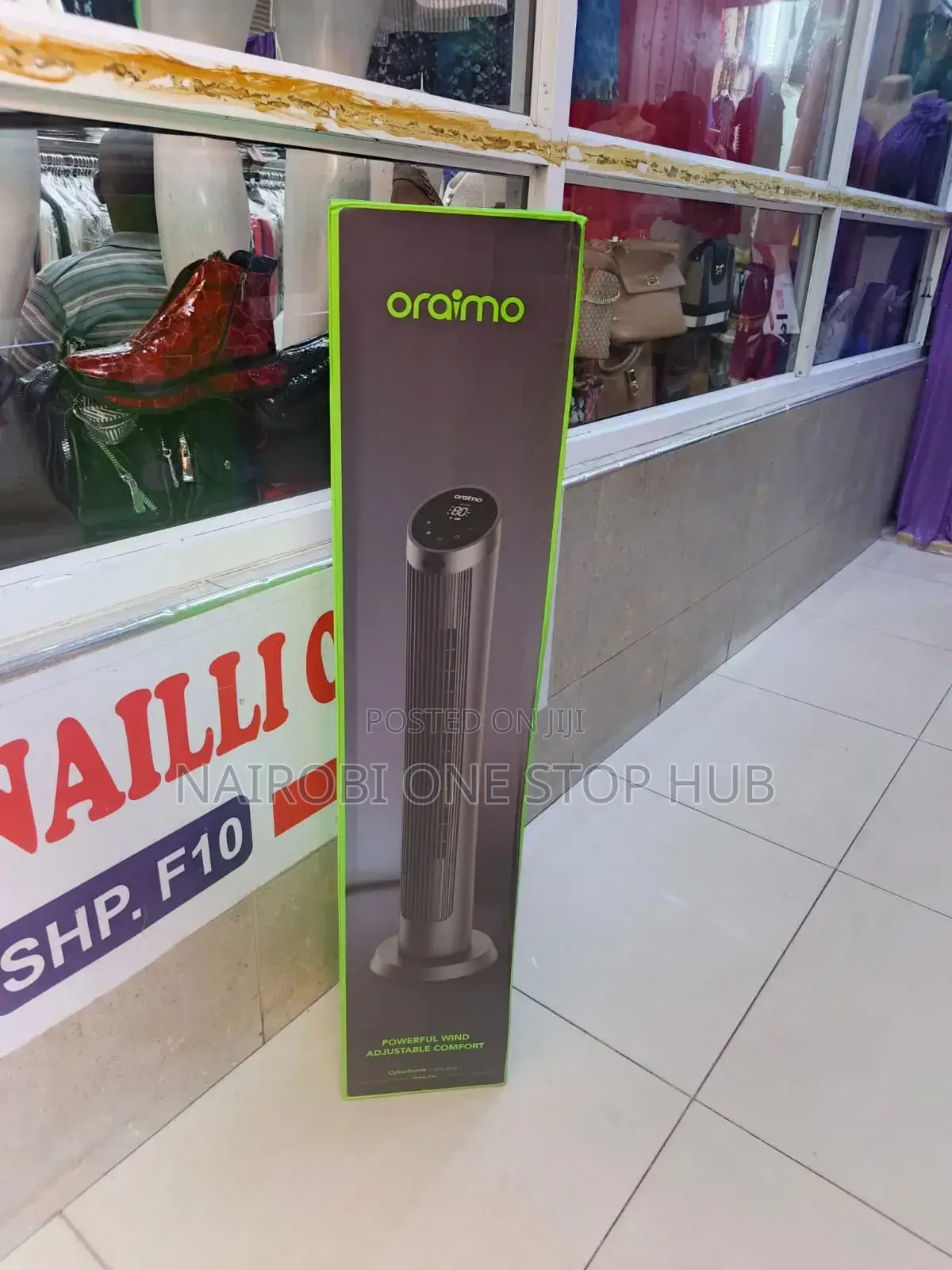 Oraimo Tower Fan 50w With Remote Control