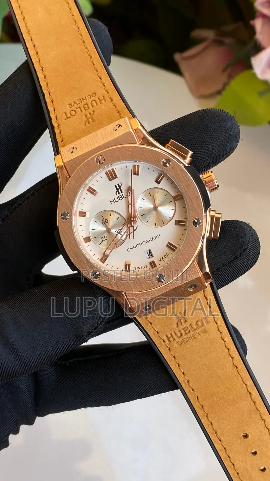 Hublot Chronograph Gents Watch Battery Powered