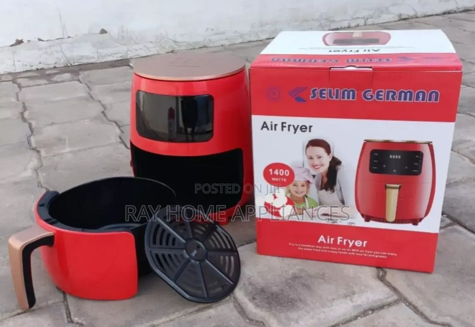 Selim German 8 Litres Digital Air Fryer