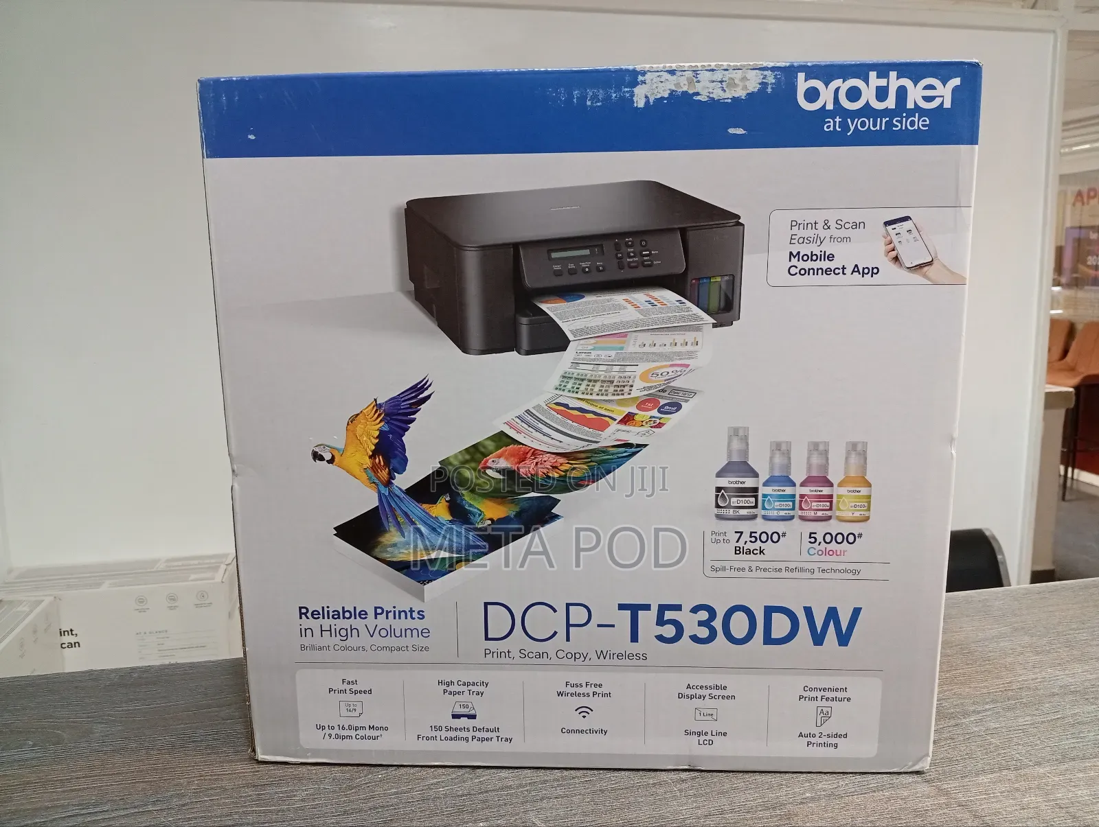 Brother DCP- T530dw Ink Tank Printer