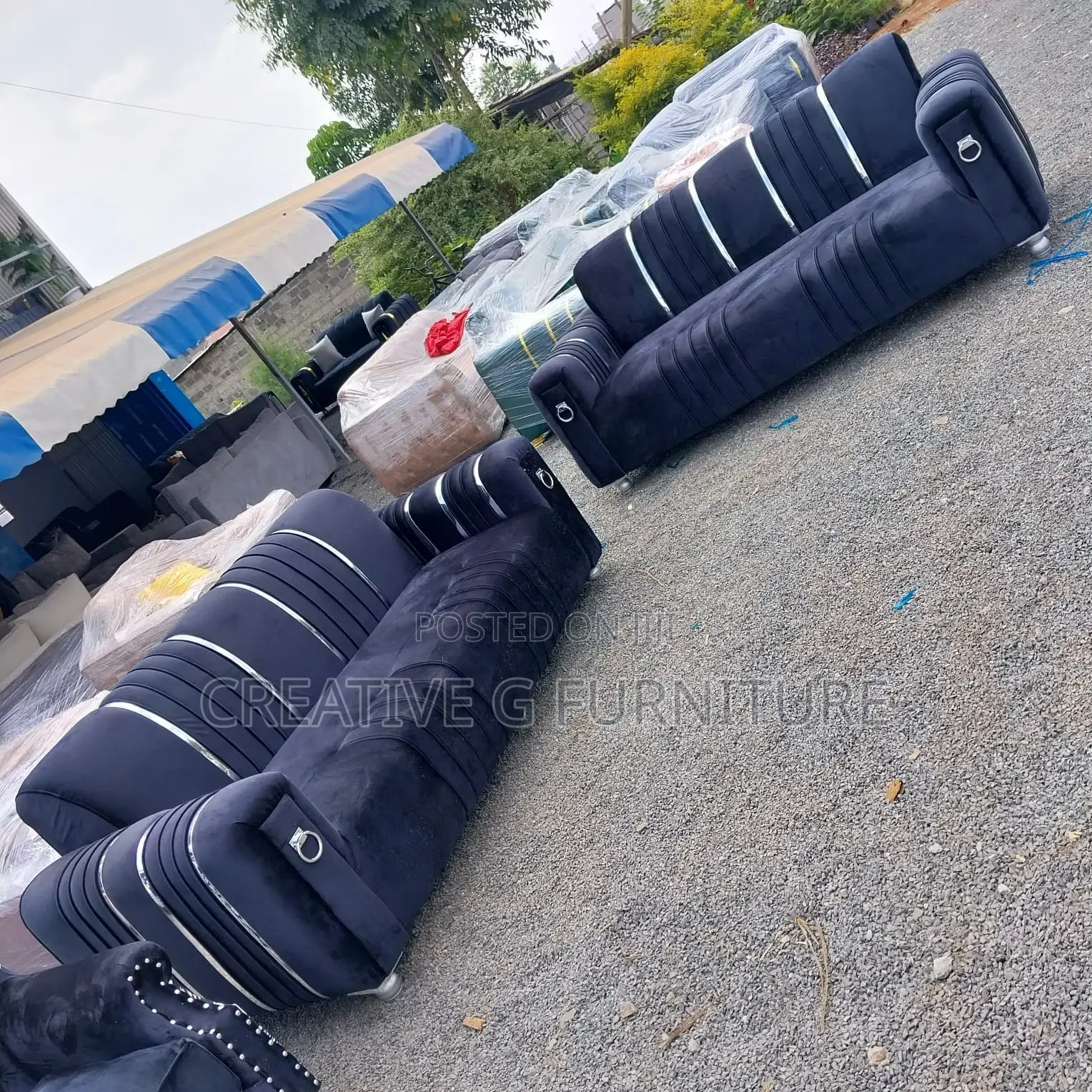 Cozy Family Sofa Set 5 Seaters