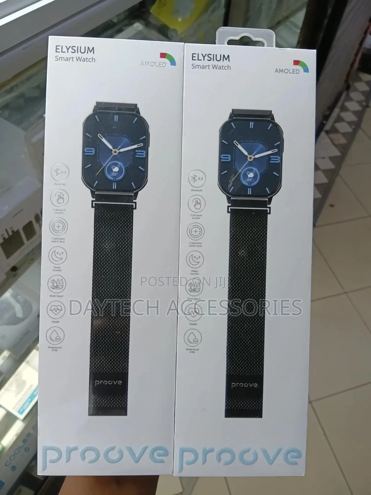 Proove Elysium Smartwatch - 8 Day Battery, Amoled, Fitness, Ip68