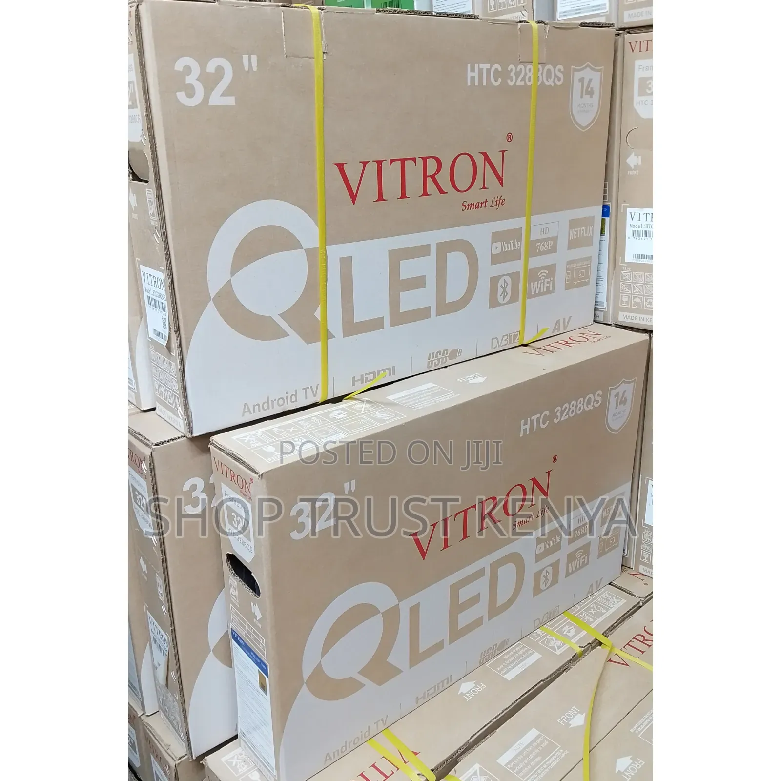 Vitron 32 Inch Qled Smart Tv With Bluetooth