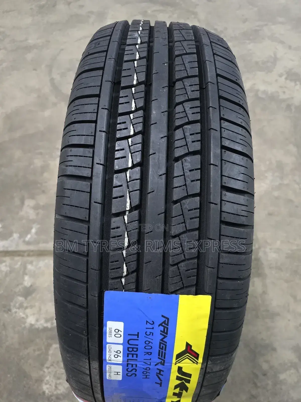215 /60 R17 Jk Tyres (India)Highway Terrein.