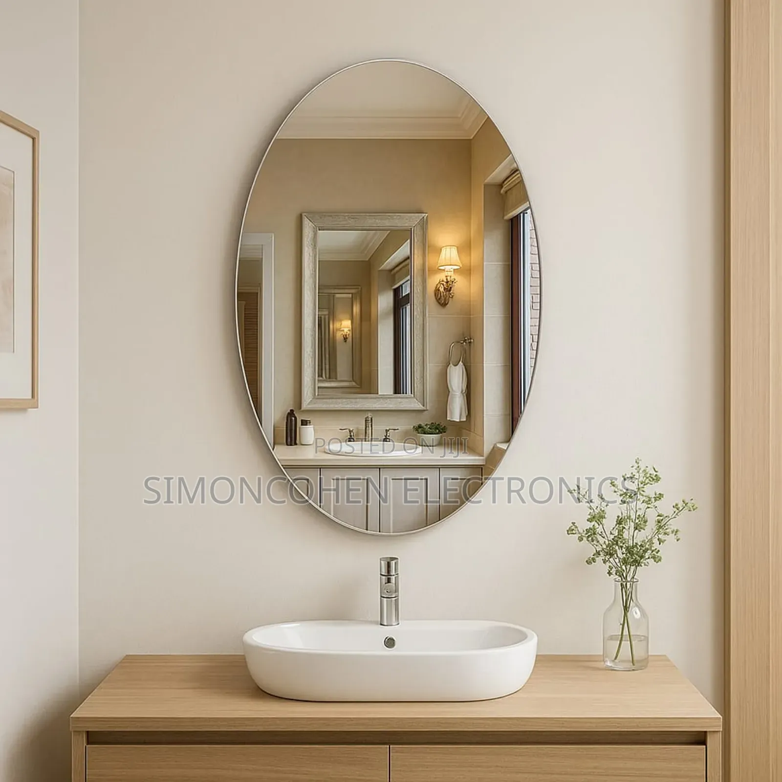 Peel And Stick Acrylic Wall Mirror