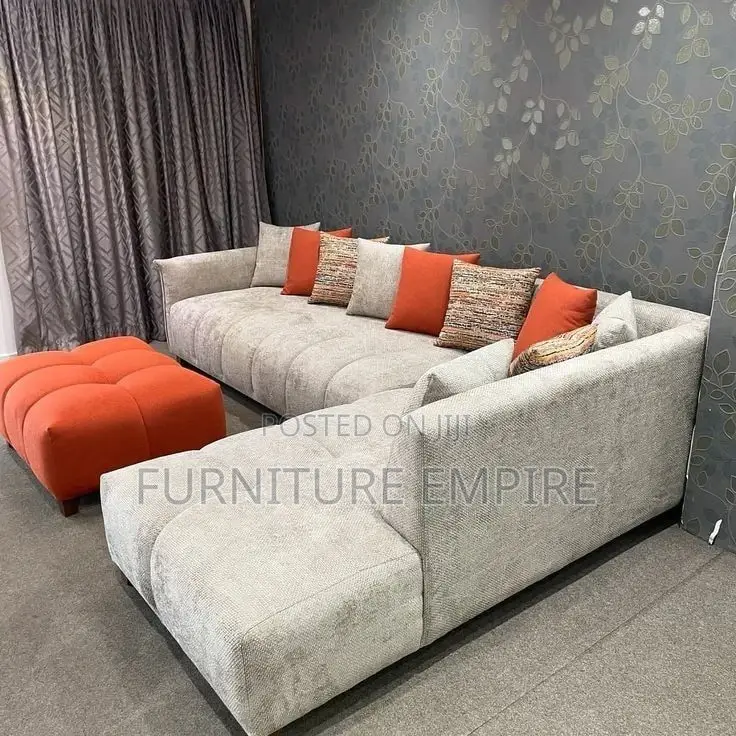 Clumsy Cushy 6 Seater L Shaped Sofa