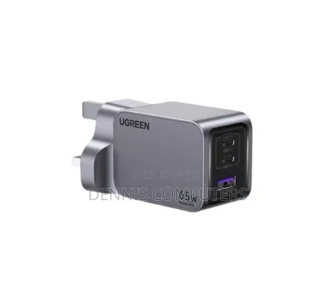 Ugreen Nexode Pro 65w 3-port Gan Fast Charger Set Uk