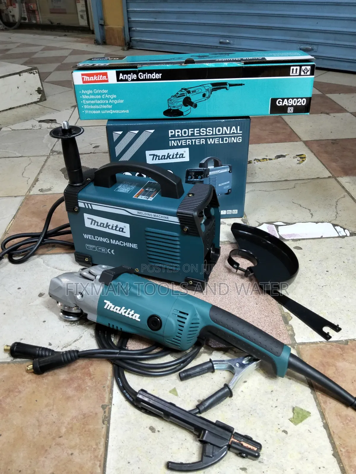 Tough Makita Welding Machine 500amps and Angle Grinder 2100w