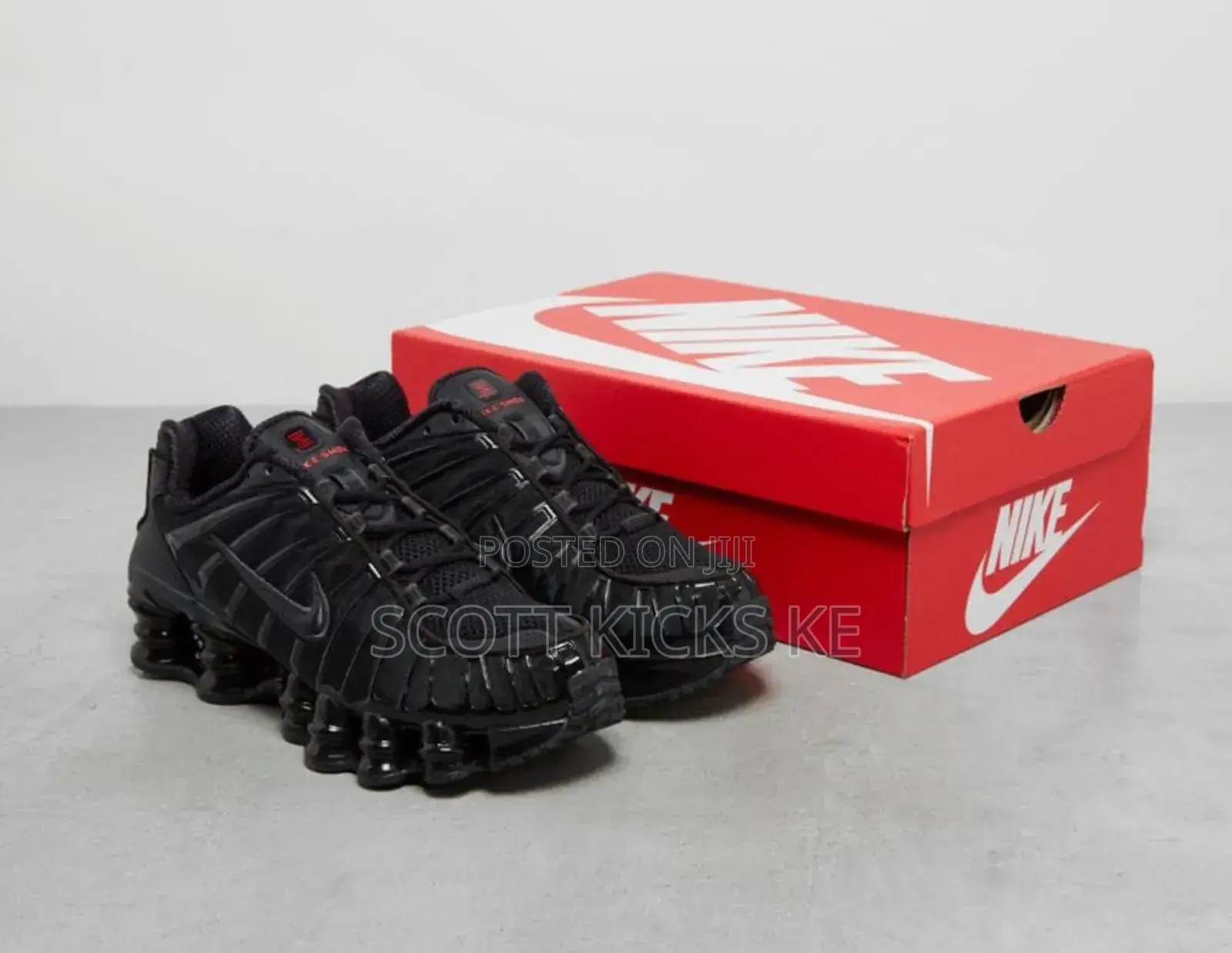 Nike Shox Tl Mettalic Black
