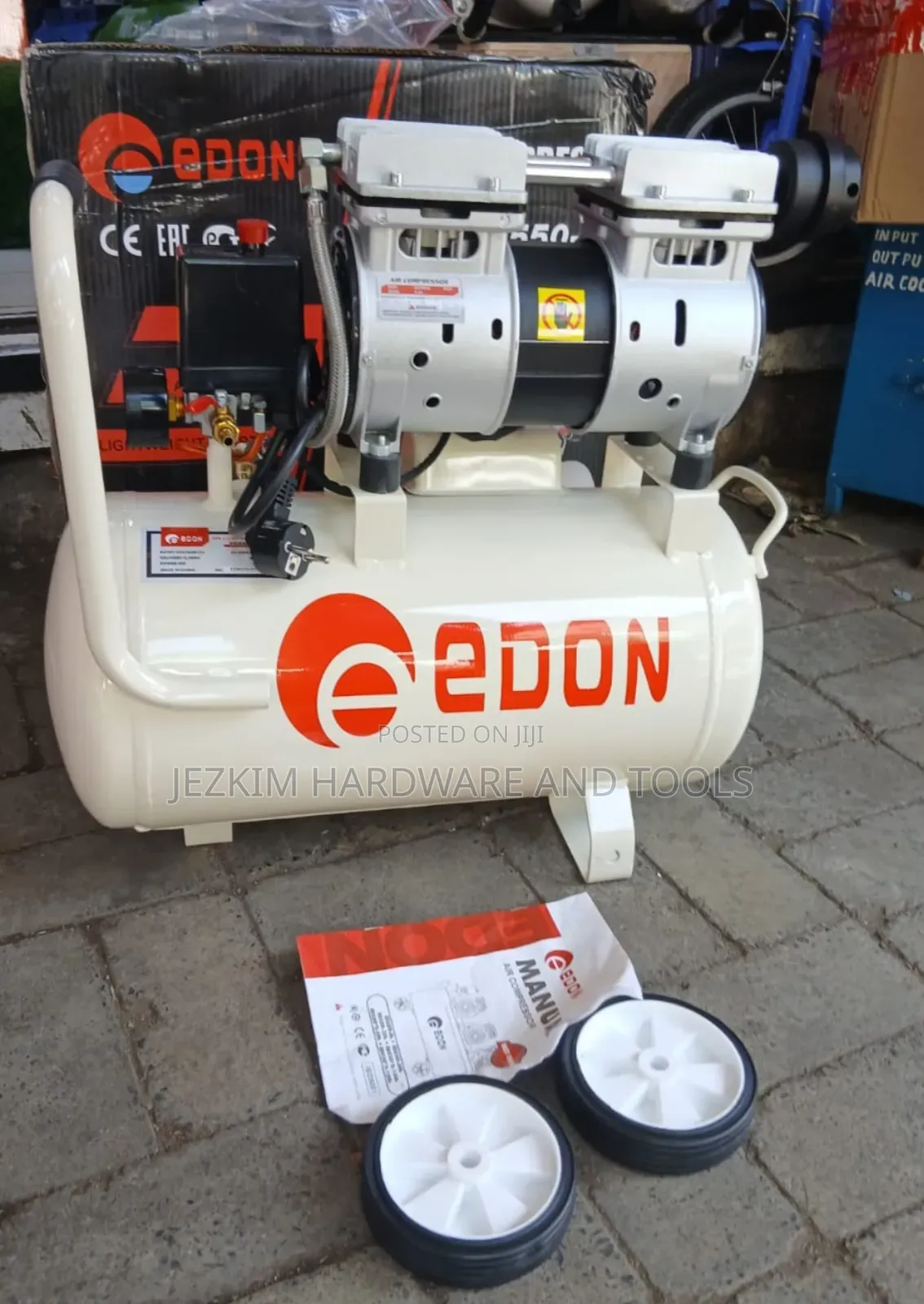 Silent Air Compressor Machine Edon 25ltrs