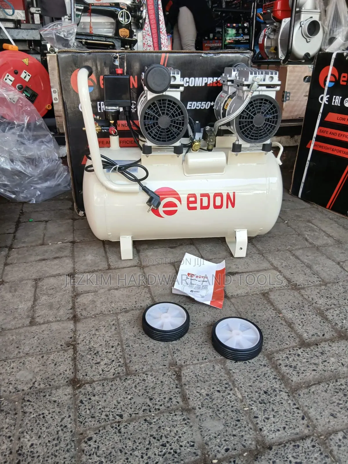 50ltrs Air Compressor Silent 2 Engines