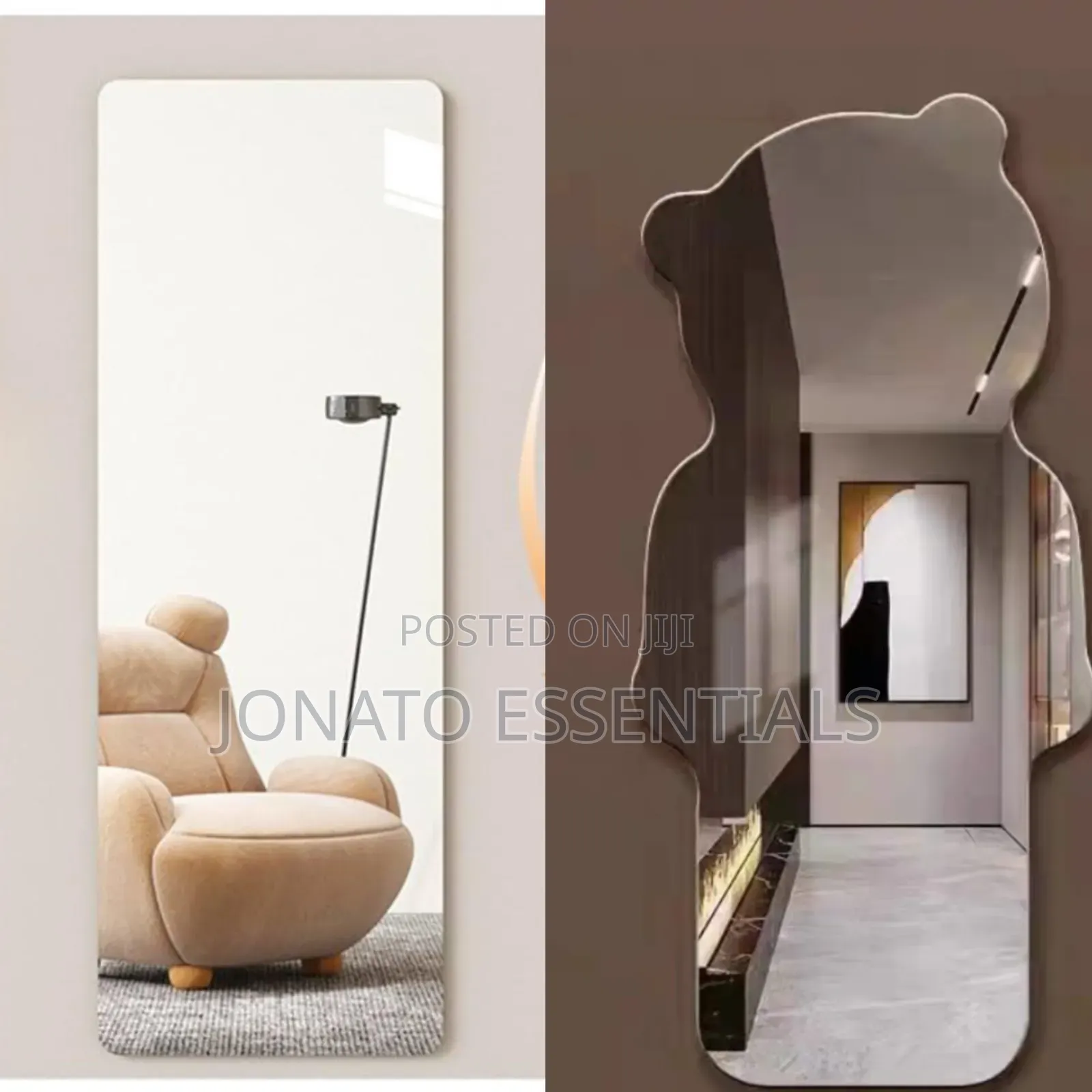 Adhesive Acrylic Wall Mirror Sticker