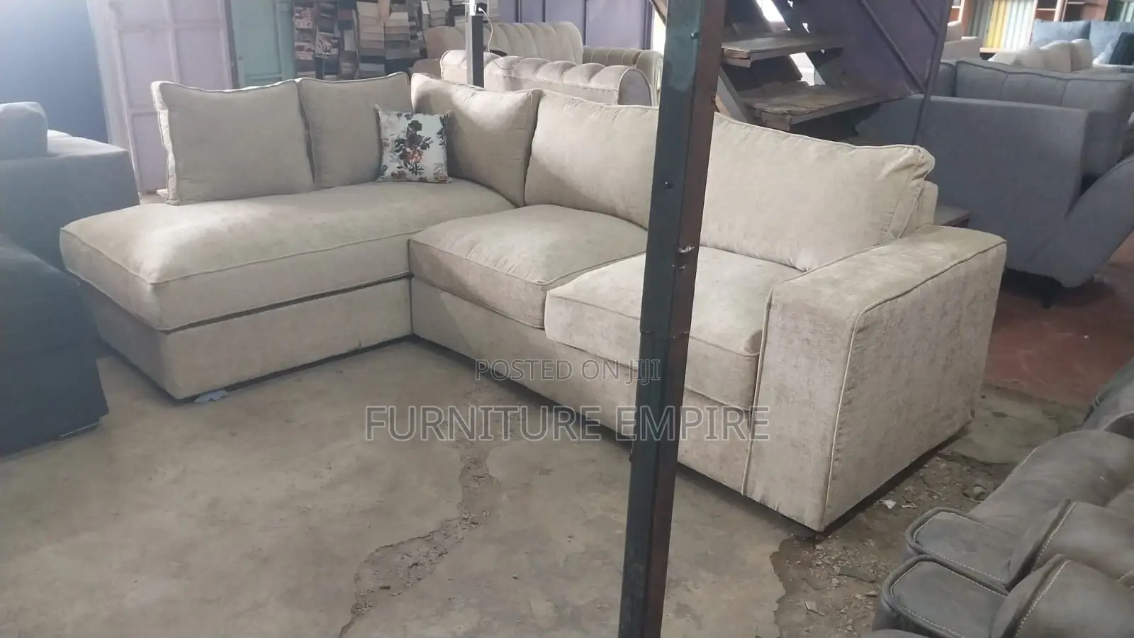 Durable Comfy 6 Seater Corner Seat