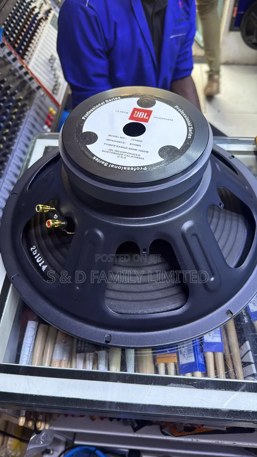 JBL 15100g Naked Speaker 15 Inches