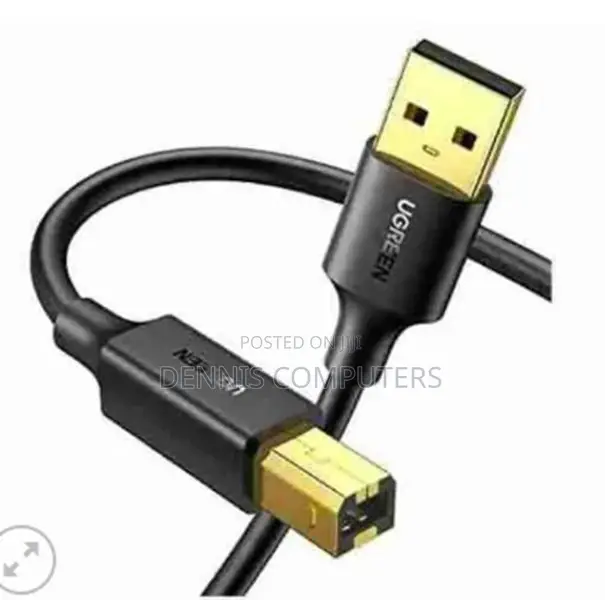 Ugreen Usb 2.0 Am to Bm Print Cable 5m (Black)