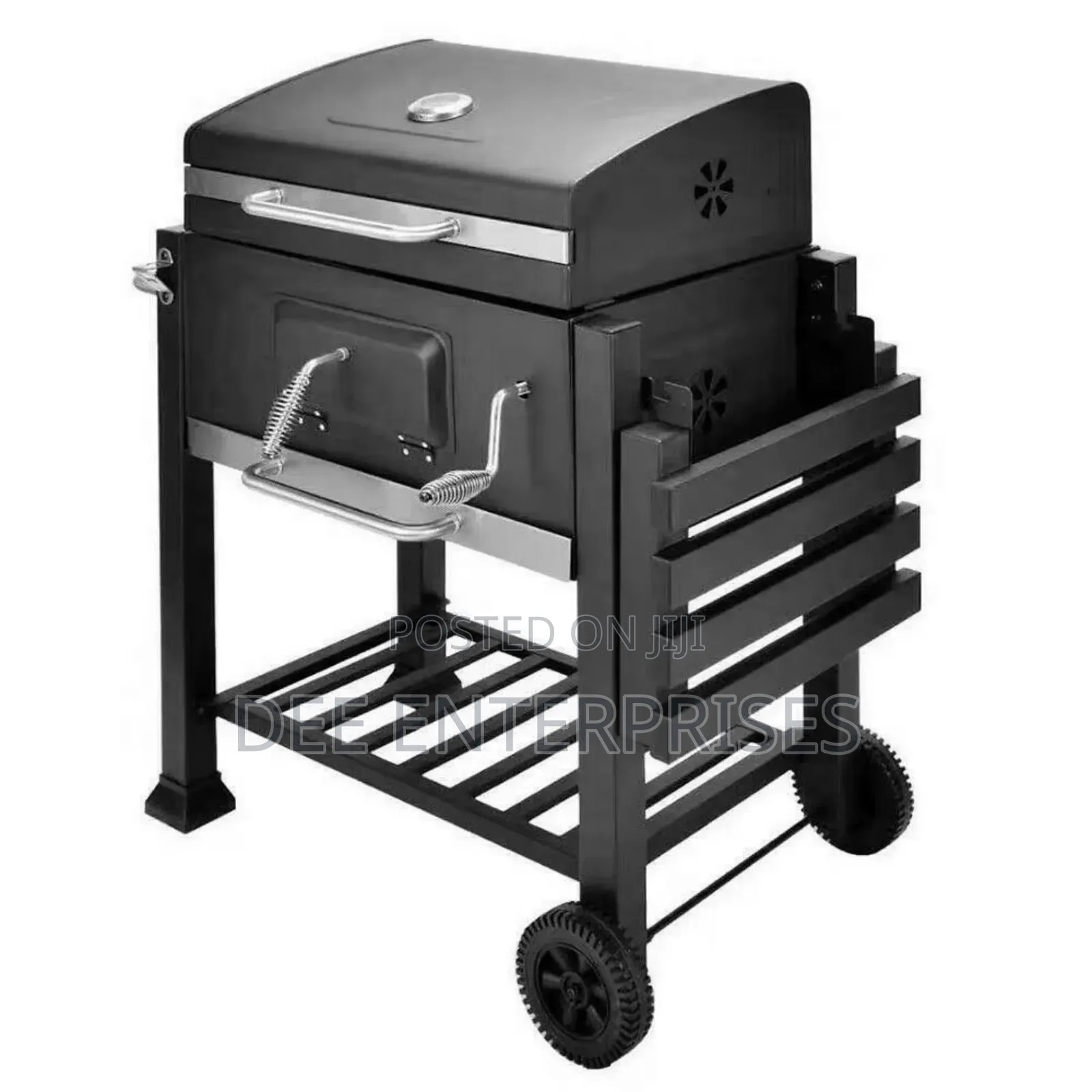 Barbecue Portable Grill Large Charcoal Trolley