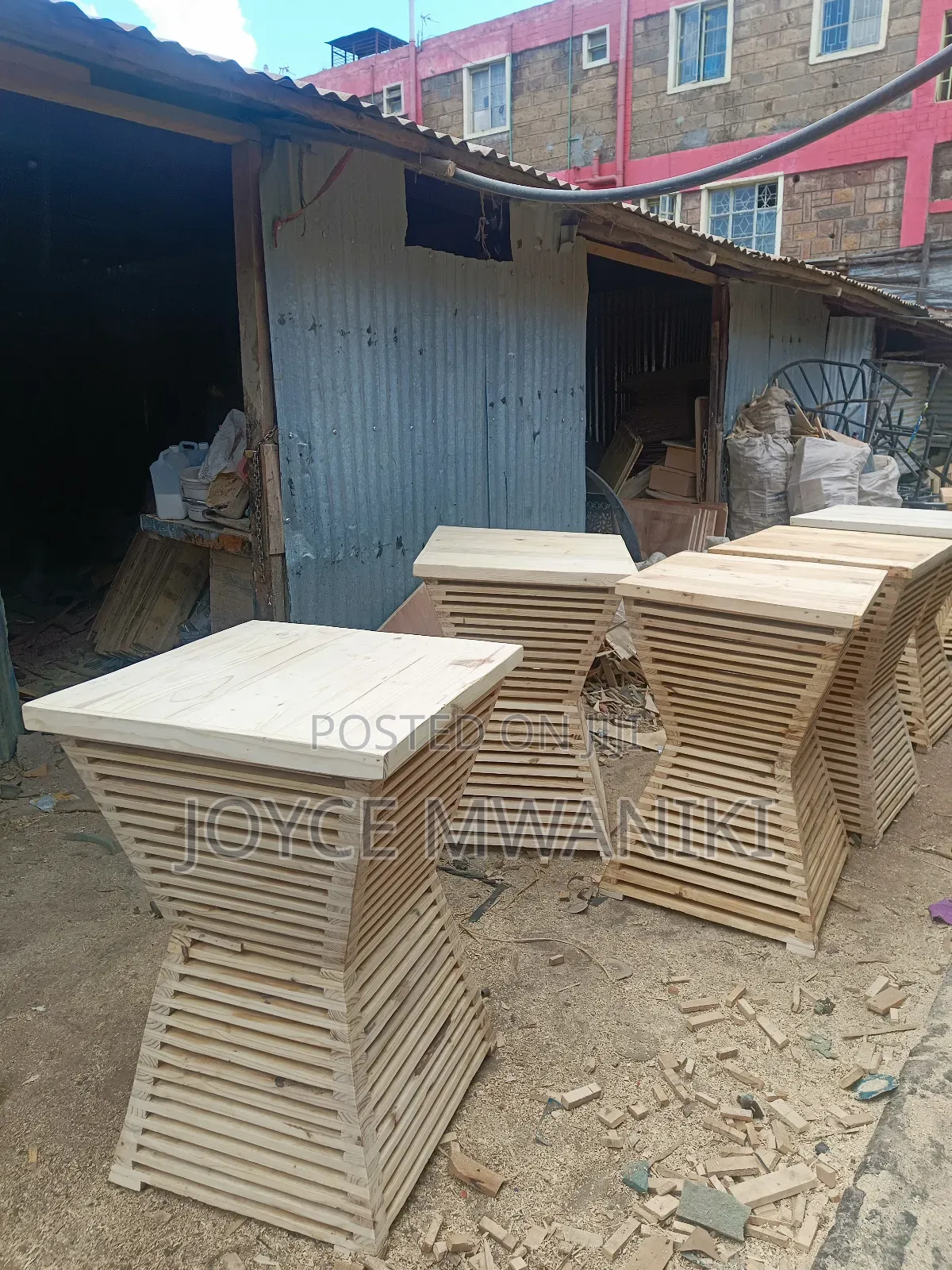Wooden Bar Tables, or Pallet Tables 