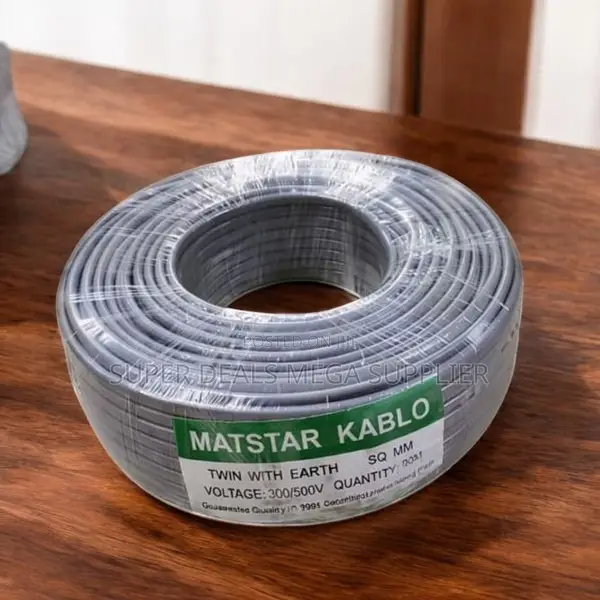 Flame Retardant 1.5mm 90m Twin With Earth Flat Electrical Cable