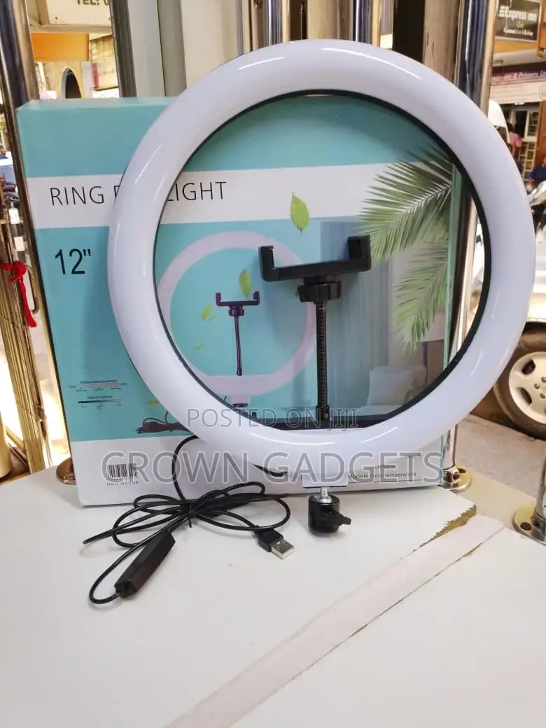 Professional 12 Inch Ring Light for Vlogging Tiktok