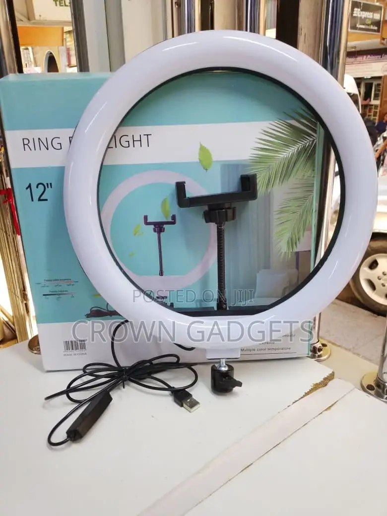 Professional 12 Inch Ring Light for Vlogging Tiktok