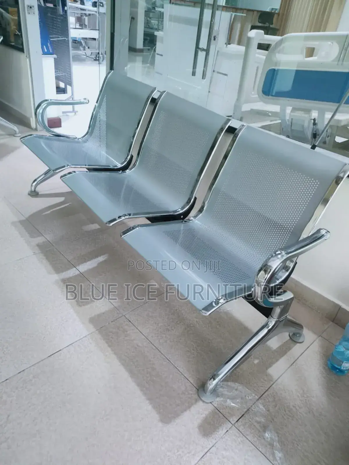 Blue Office Link Chair