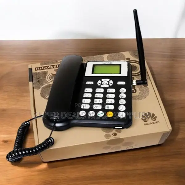 GSM Fixed Landline Phone With Polyphonic Ringtones and LCD Screen
