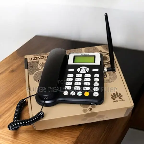 GSM Fixed Landline Desktop Phone With Dual Tone and Multi Frequency
