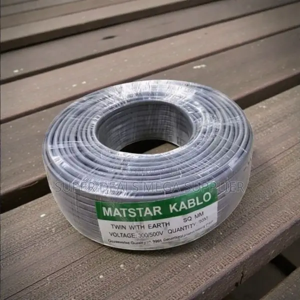 Long-Lasting 1.5mm 90m Twin With Earth Electrical Cable