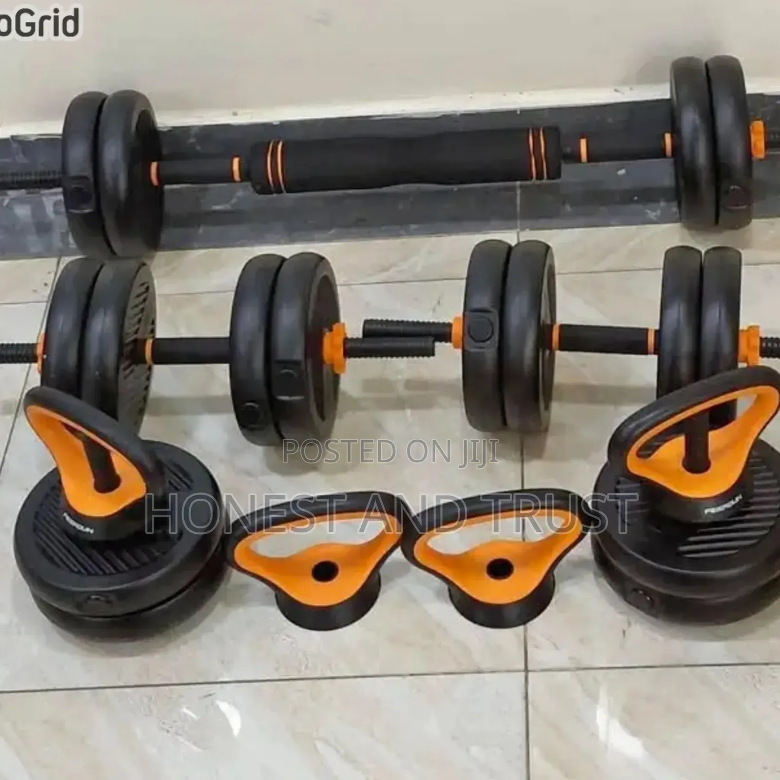 Dumbell 6 in 1 50 KGS Adjustable