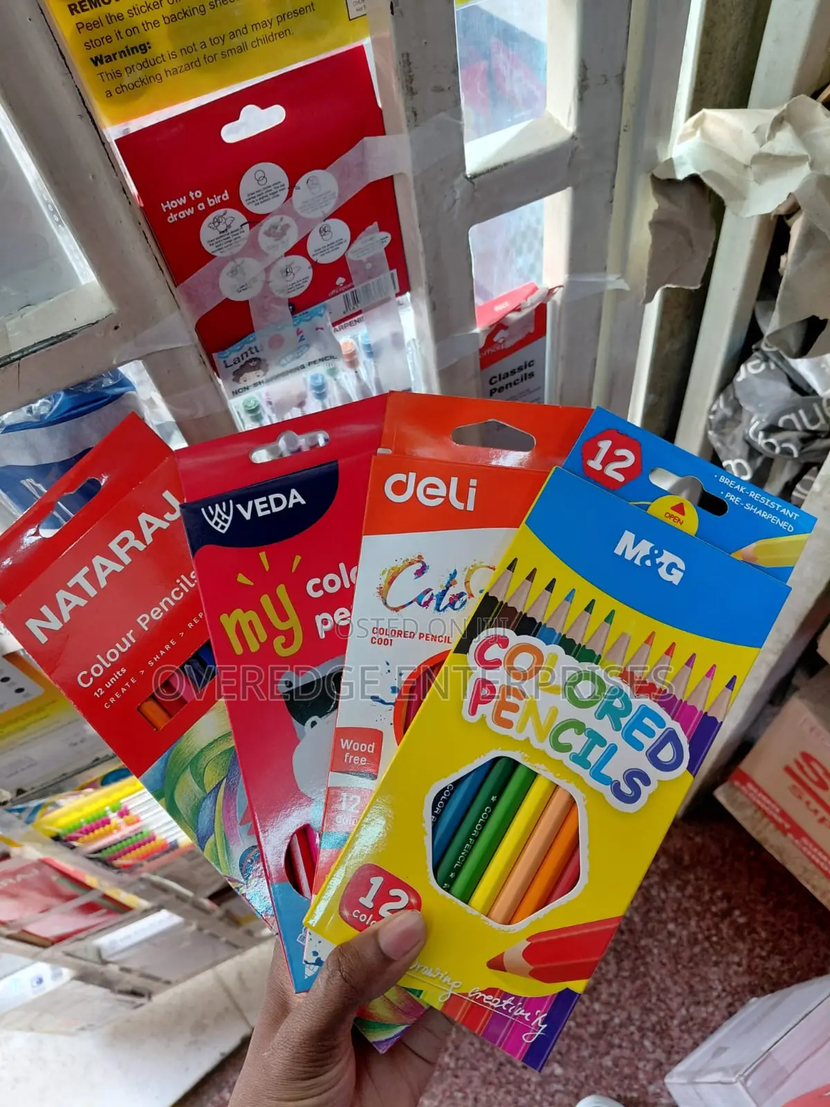 Colored Pencils Available