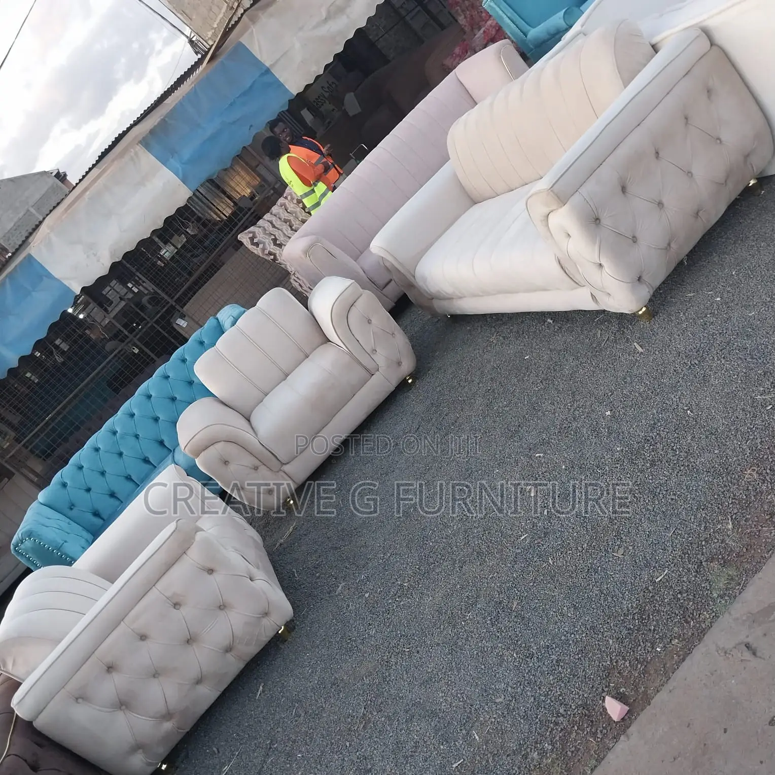 Modern 6-Seater Family Sofa