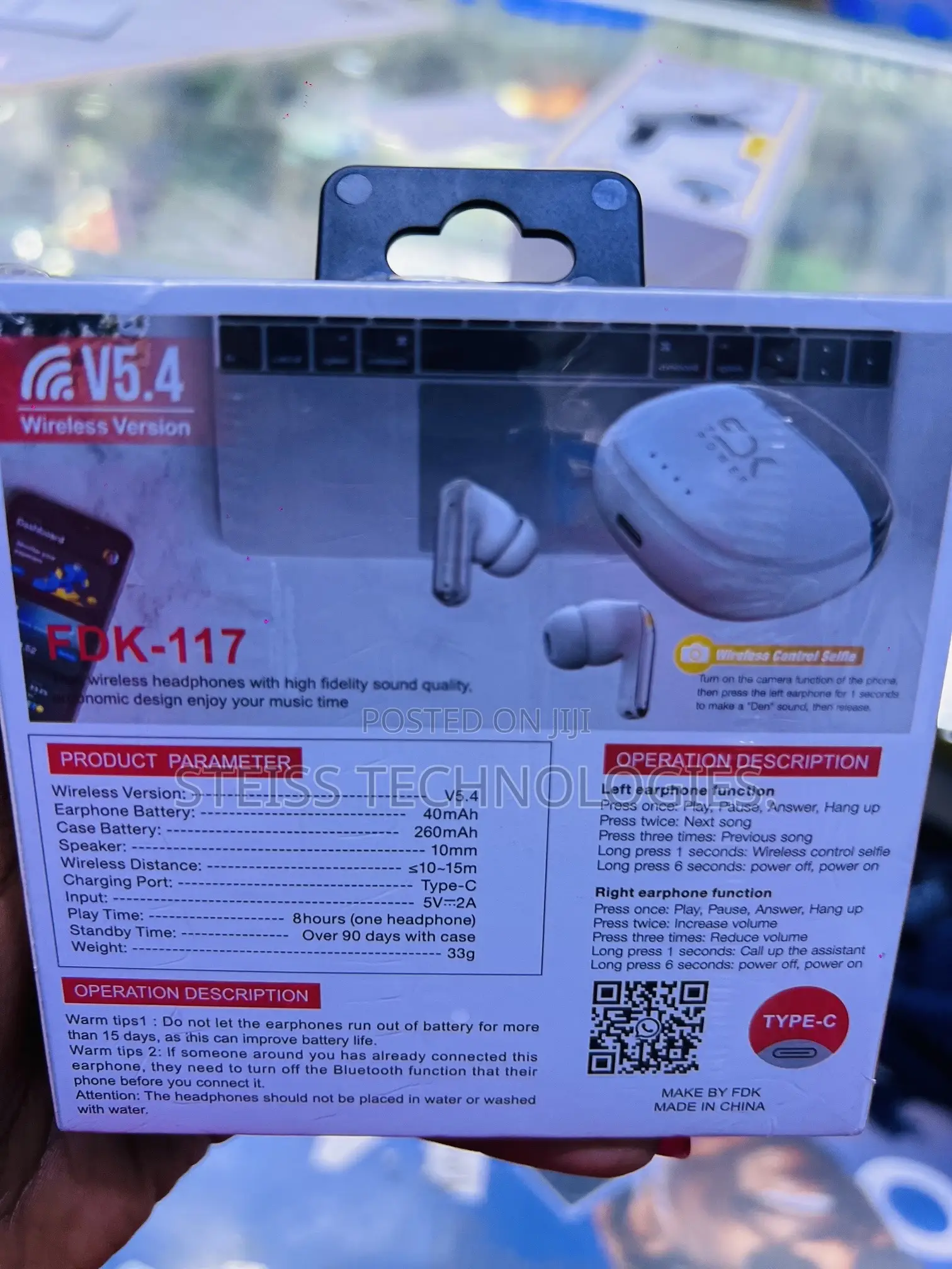 FDK Noise Cancelling Earpods