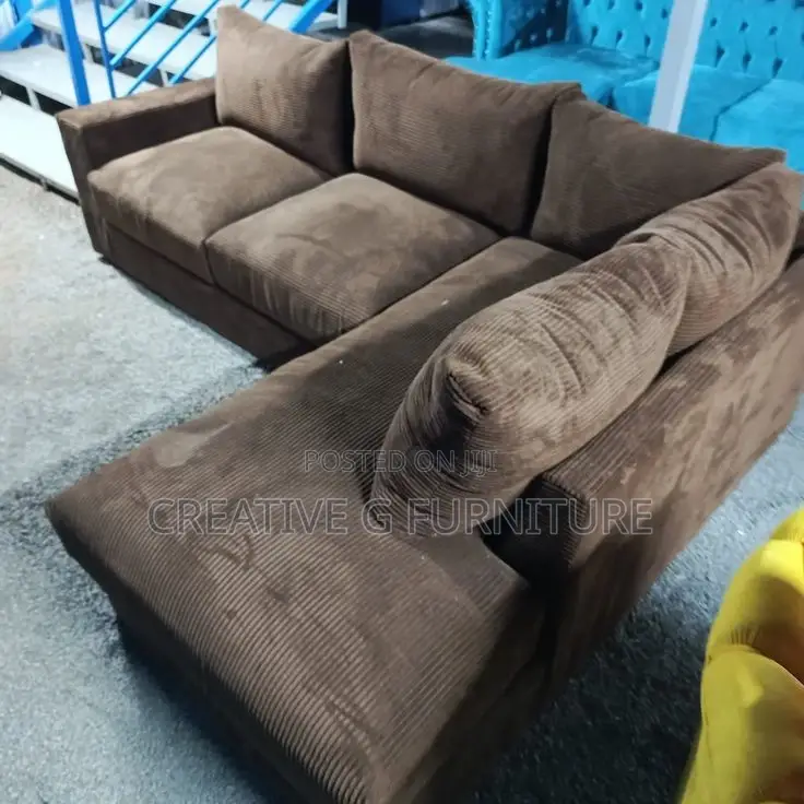 Designer L Sofa Set